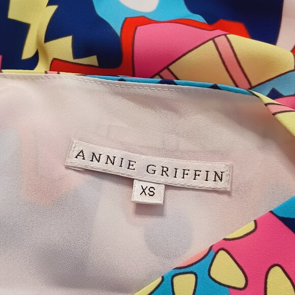 Annie Griffin Colorful Dress Size XS - Picture 4 of 4